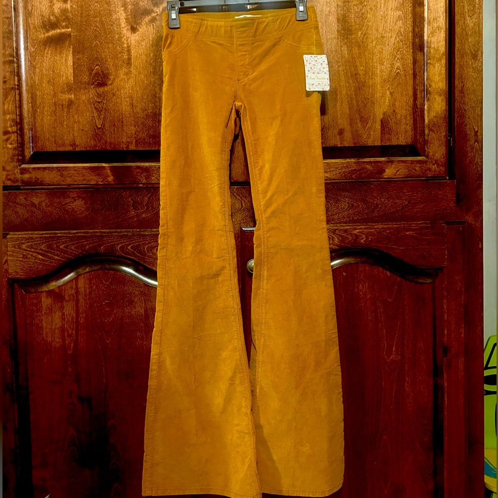 Free people flare leg pants